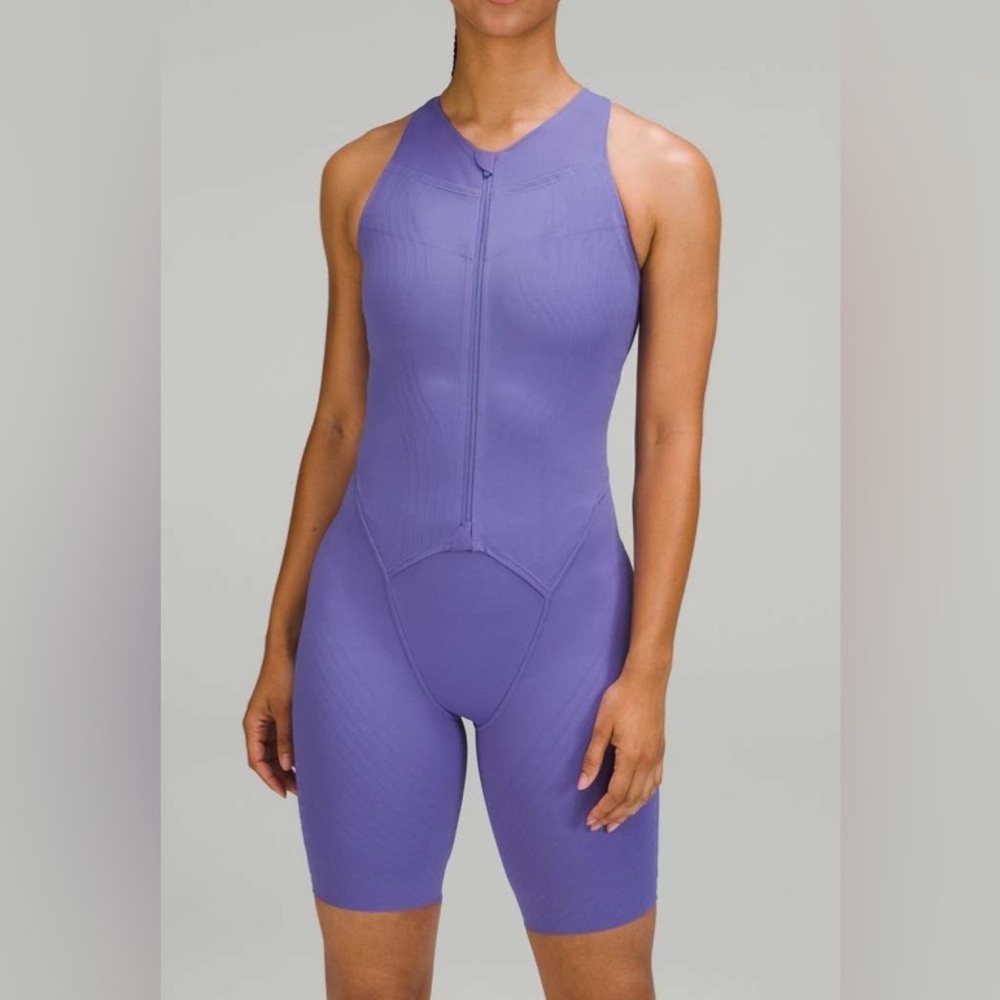 NWT Lululemon SenseKnit Running One-Piece- Charged Indigo/ Size 6